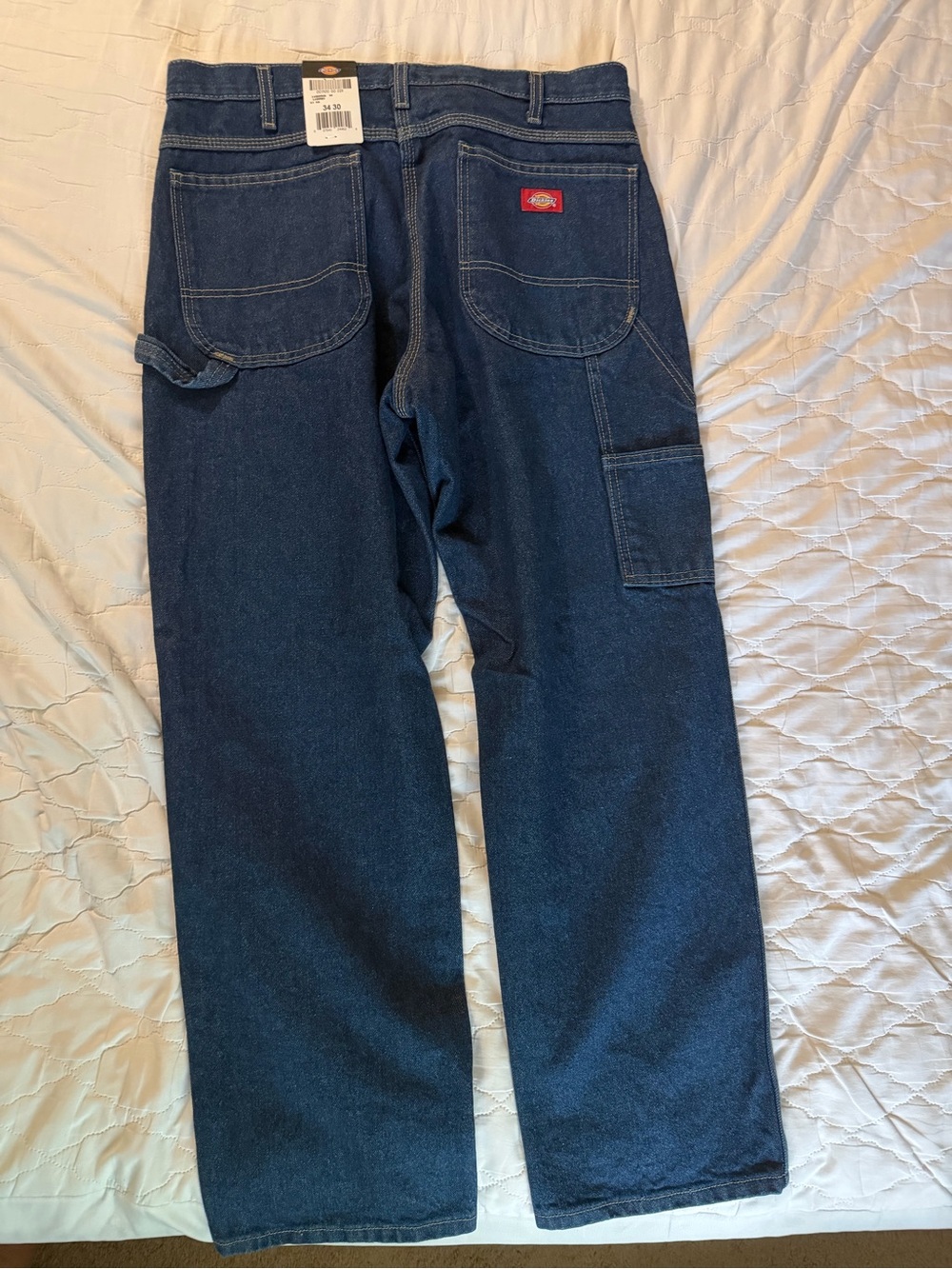 Dickies Navy Blue Carpenter Pants with Tool Loop
